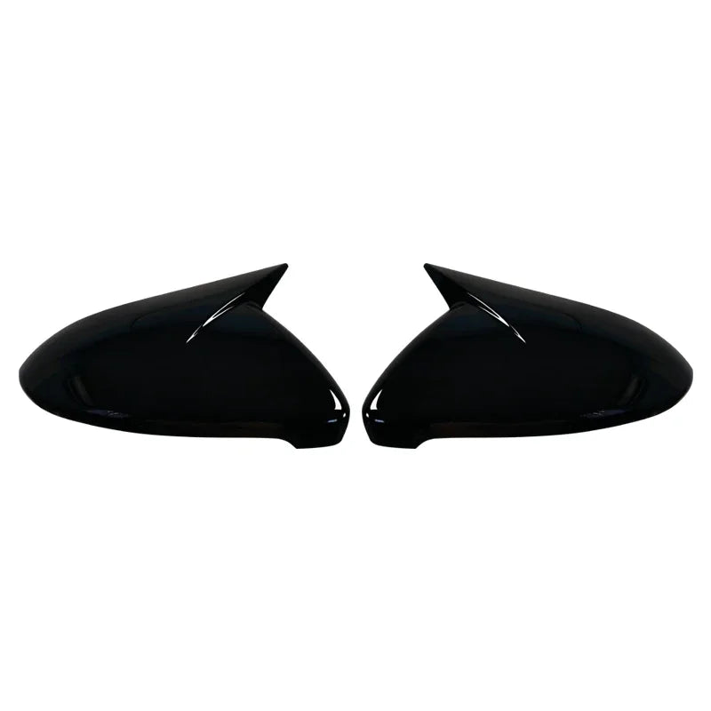 2x Carbon Look Side Wing Mirror Cover For VW For VW Golf 7 MK7 MK7.5 GTI R GTE GTD 2014-2019 Side Rear View Mirror Cap Cover