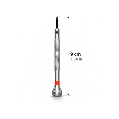 13PCS 0.6-2.0mm Watch Screwdriver Metal Set Slotted Cross Screwdrivers Kit for Watchmakers Watch Repair Tools