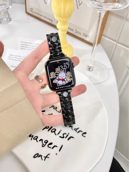 New Laser Transparent Strap for Apple Watch Band 44mm 40 41 45 38 49 46 42mm Correa Bracelet iWatch Series 12 11 10 9 8 7 6 5 4