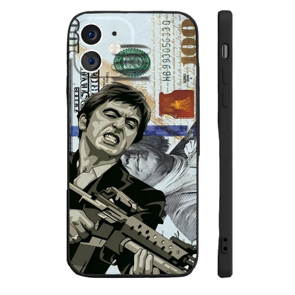 T-Tony M-Montana S-Scarface Phone Case For iPhone 17 16 15 11 12 14 13 Pro Max Mini X XR 7 8 Plus SE4 17E Shockproof Soft Cover