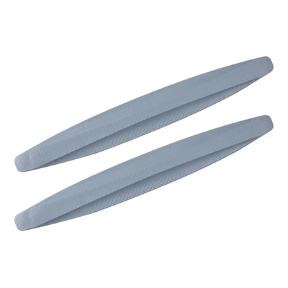 2Pcs Universal Anti-Collision Protector Rubber Car Door Products Auto Front And Rear Corner Bumper Cover Guard Lip Strip Sticker