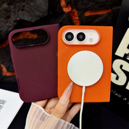 Original Tech Woven for Magsafe Magnetic Wireless Charging Phone Case for Iphone Duo TechWoven Shockproof Back Cover