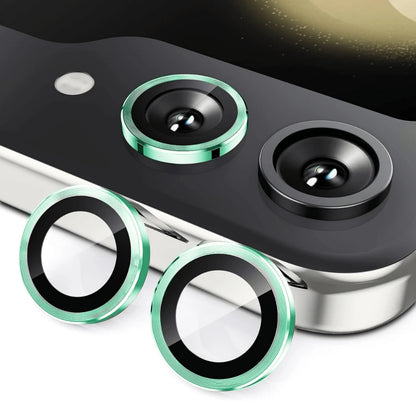 Metal Camera Lens Protector For Samsung Galaxy Z Flip 7 6 5 4 Anti Scratch 9H Tempered Glass Metal Ring For Galaxy Z Flip7