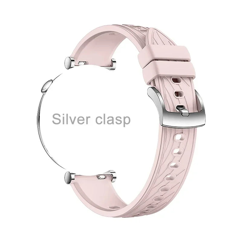 18mm Band for Xiaomi S4 41mm Sport Breathable Adjustable Band for Xiaomi S4 41mm Men Women Rubber Accessroeis Watch Strap