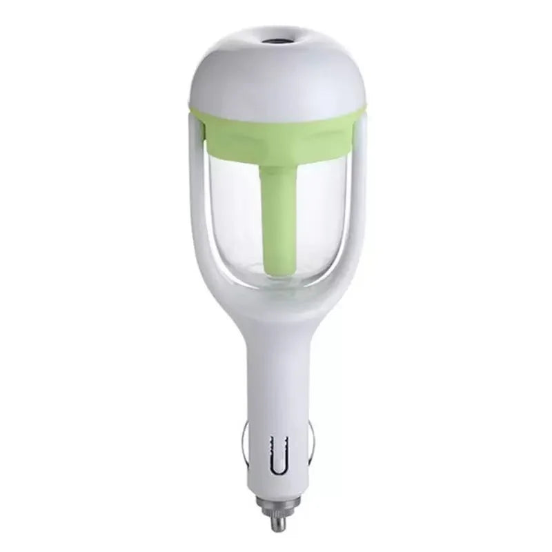 3-in-1 Car Aromatherapy Diffuser Humidifier Plug & Play Cigarette Lighter Mist Maker Fresh Driving Interior Accessory
