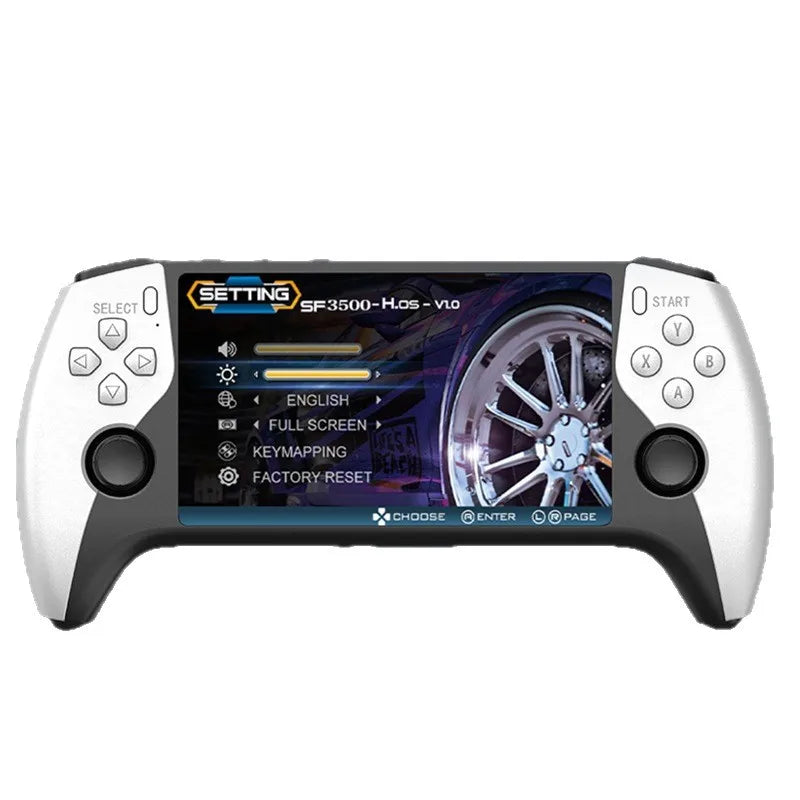Pocket Game Console 5.0 Large Screen High Definition Retro Style Miniature Dual Joysticks Two-player Fighting Arcade-style