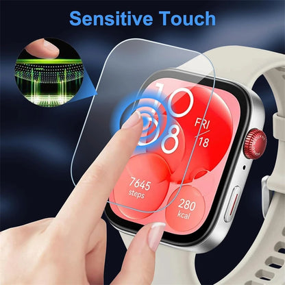 5PCS Screen Protector For Huawei Watch Fit 3/4/4Pro/5Pro Anti Scratch Clear TPU Hydrogel Film Huawei Accessories Protective film