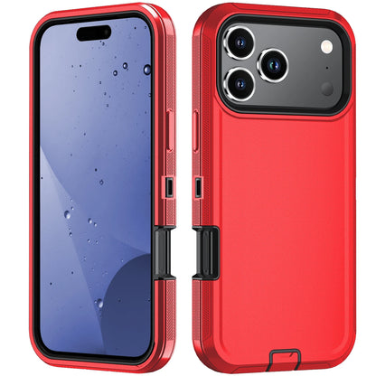 Armor Shockproof Defender Phone Case For iphone 11 12 13 14 15 16 17 18 Pro Plus Max 16E Hard PC+TPU Anti Fall Protective Cover