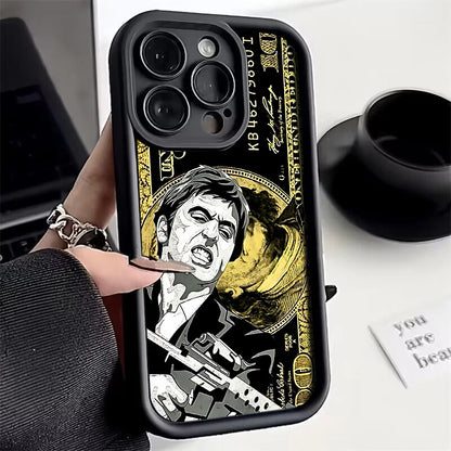 Fashion Hot S-Scarface Phone Case for iPhone 17e 17 16e 16 15 14 13 12 11 Air Pro Max Mini XR XS X Plus Soft TPU Back Cover