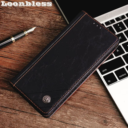 Flip Book Holster Case For Redmi 15 Phone Cover Leather Etui Redmi 15 Case Global Version Xiaomi Case Redmi 15 4G 5G Redmi15 Bag