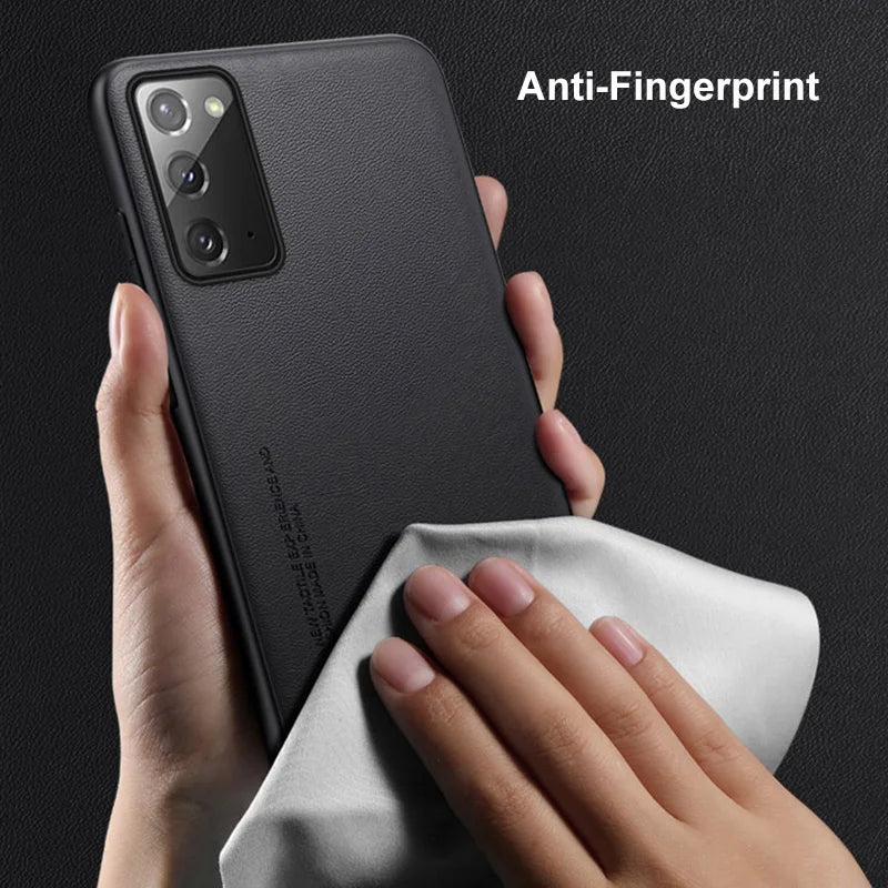 Case For Samsung Galaxy Note 20 Ultra Protective Cover Luxury Leather Phone Case For Samsung Note 20 Ultra 5G Silicone Coque