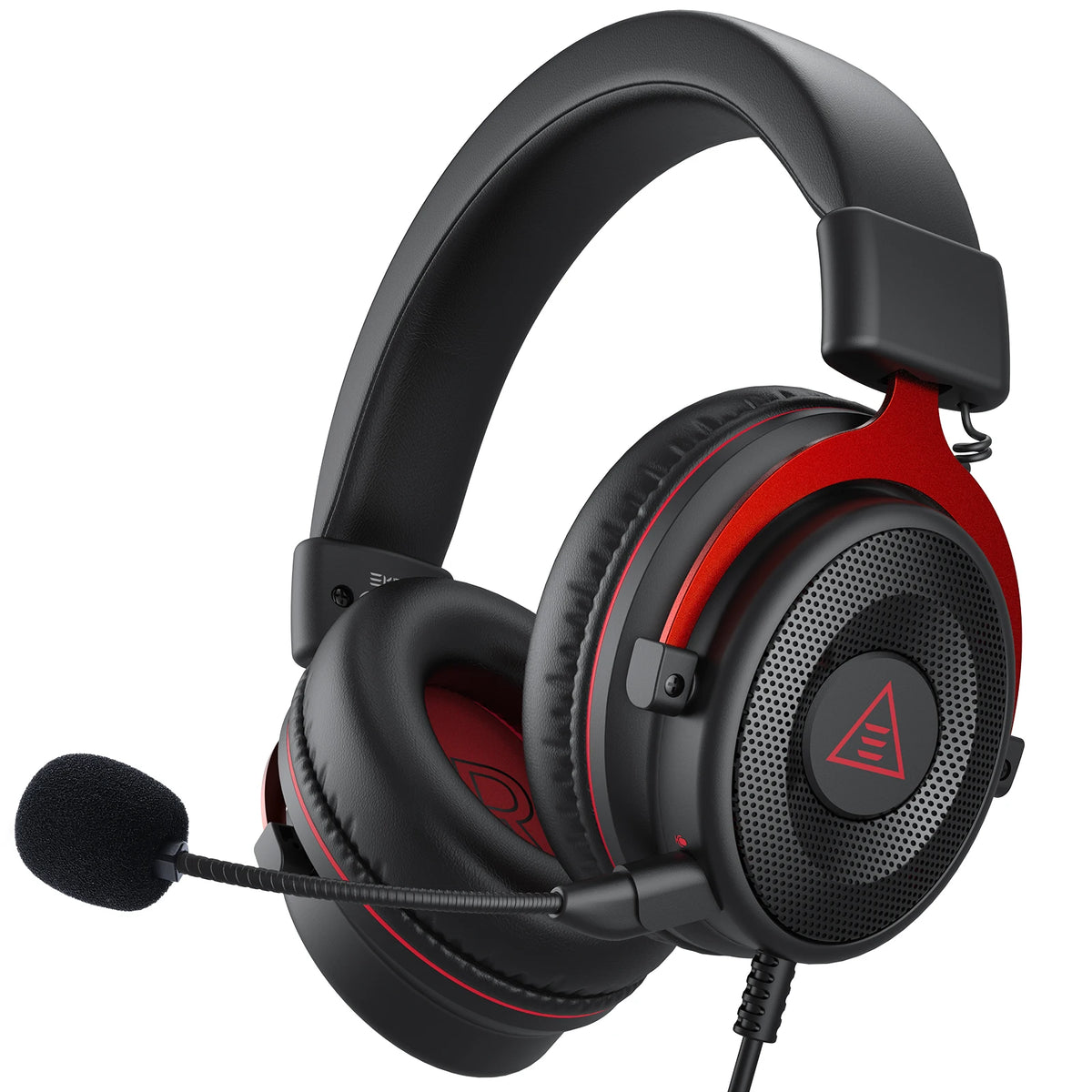 EKSA E900 PC Gaming Headphones 3.5mm Wired Headset Gamer Stereo Over-Ear Headphone with Detachable Microphone for PS4/PS5/Xbox