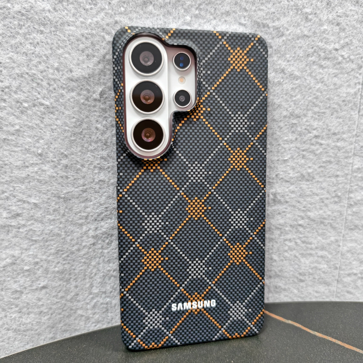 For Magsafe Carbon Fiber Case For Samsung Galaxy S26 S25 S24 S23 S22 Ultra Plus S25FE A 57 56 55 17 16 15 Magnetic Charge Cover