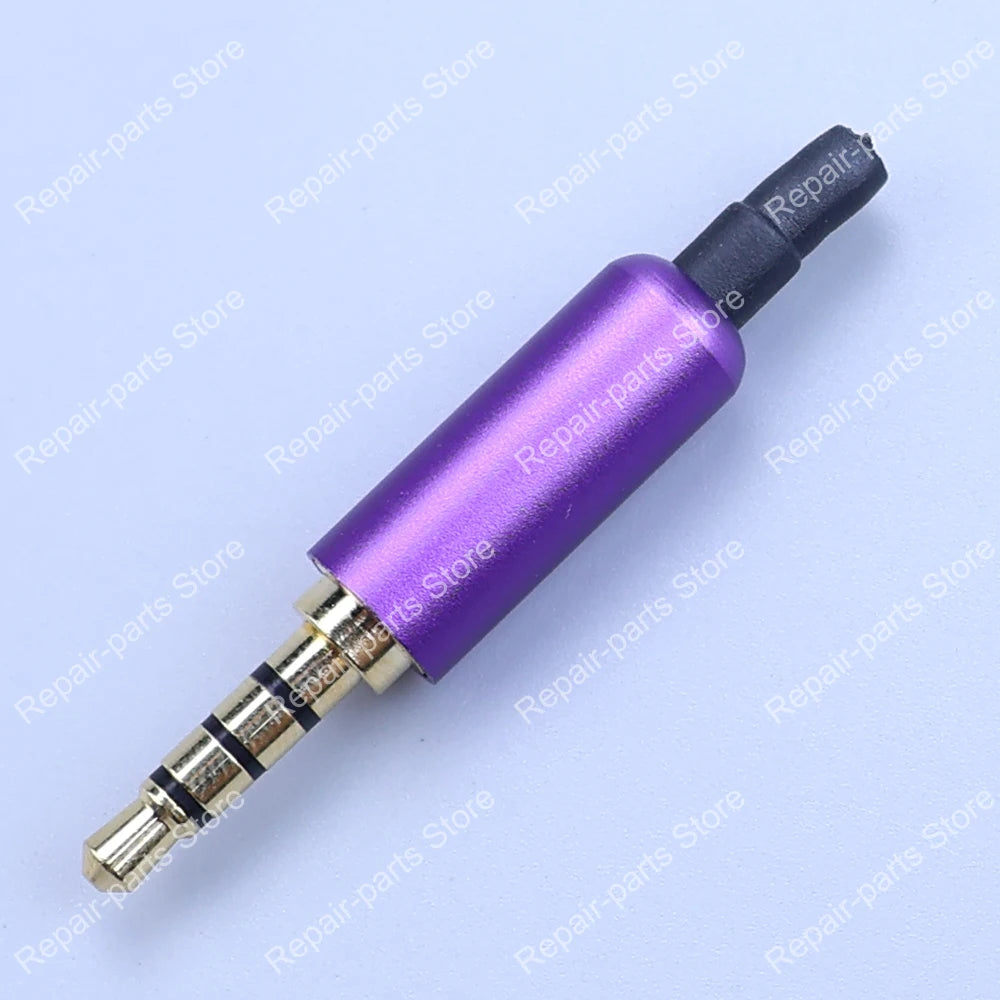 JCD 3.5MM Stereo Headphone Plug 2/3/4 Pin Male Gold-Plated Audio Adapter Set Speaker Headphone Jack AUX Solder Wire Connector