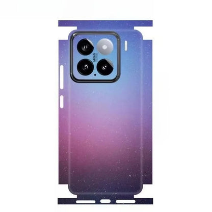 Plain Color Pattern Matte Film Skin Phone Back+Sides Sticker For XIAOMI 15 14 13 Ultra 14 Pro Redmi Note 13 12 Cartoon Wrap