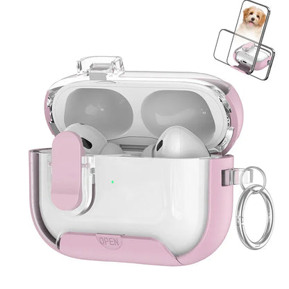 Cute Cover for AirPods 3 Pro 3/Airpod 4【 Compatible with MagSafe】Auto-Open Secure Lock Stand Cover for AirPods 5 2026 Earbuds