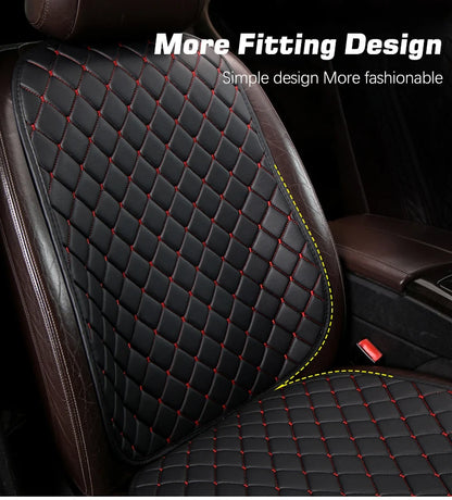 Karcle PU Leather Car Seat Covers Full Set Anti Slip Car Seat Cushion Rear Seat Protector Universal Waterproof Car Seat Pad