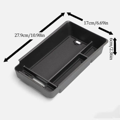 For Haval H6 2025 2026 Center Armrest Storage Box Central Console Organizer Tray Container Interior Tidying Auto Accessories