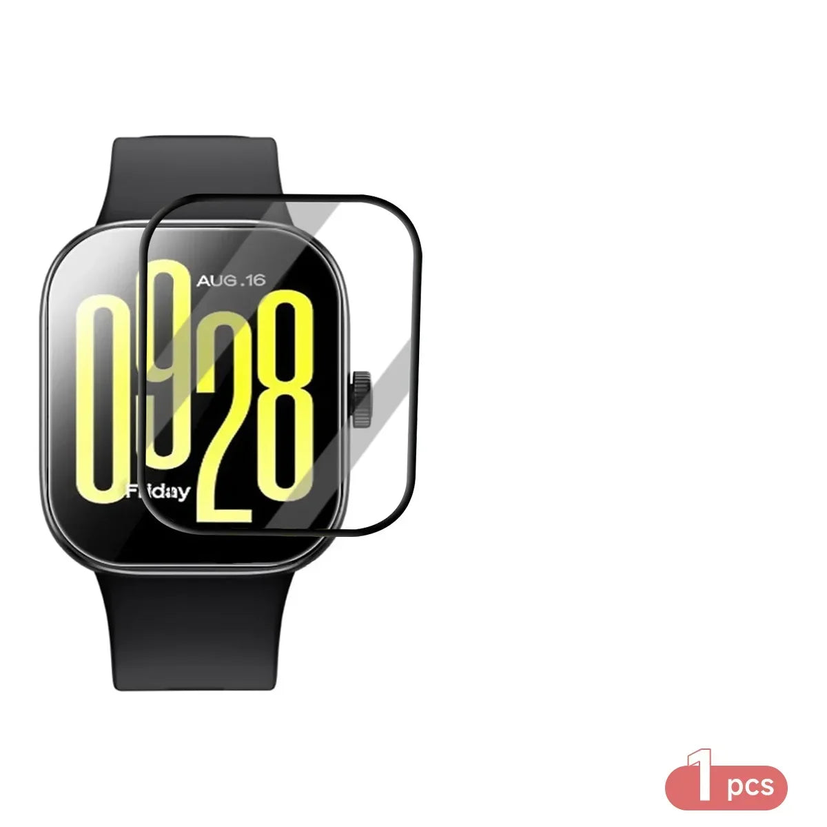 Screen Protector for Xiaomi Redmi Watch 5 Curved Screen Protector Redmi Watch 5 Ultra-HD Full Coverage Protective Accessories