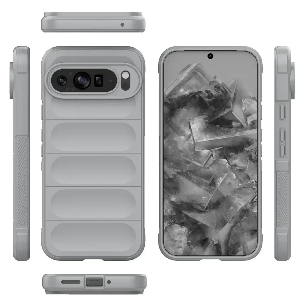 New Shockproof Case For Google Pixel 9A 9 Pro XL Funda Soft Silicone Back Coque For Google Pixel 8 7 Pro 8A 7A 6A Cover