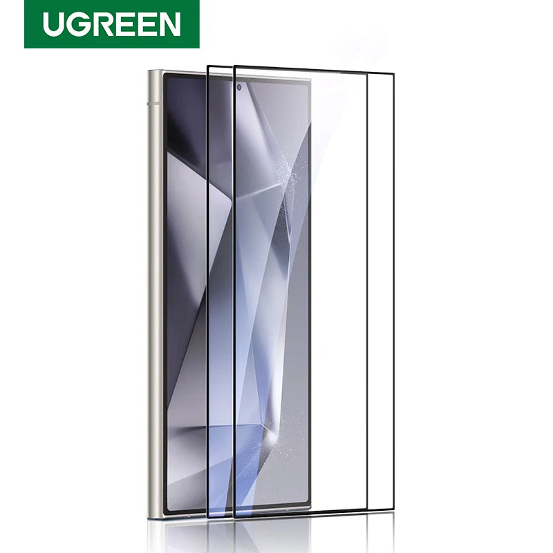 UGREEN Screen Protector for Samsung Galaxy S24 Ultra Glass Film for Samsung S24 S25 Ultra S24Ultra Protective Films HD 1/2PCS