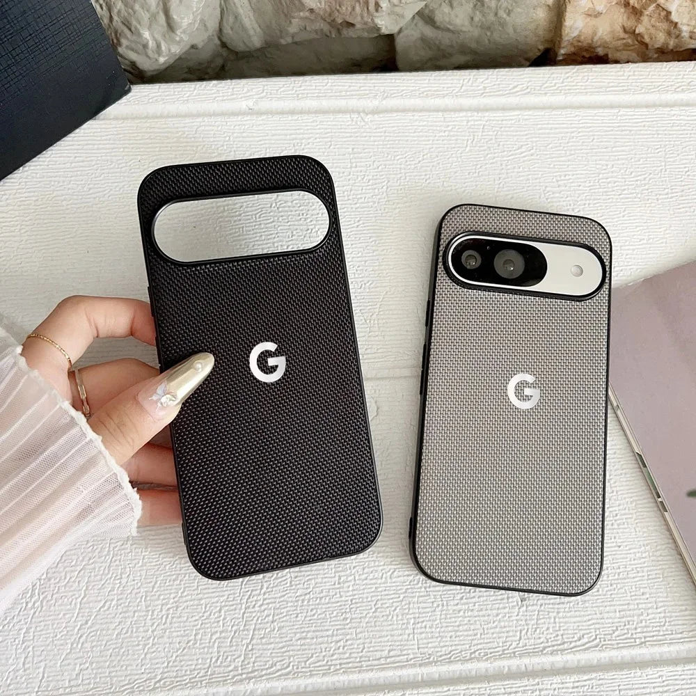 NEW Ultra Thin Premium Woven Nylon Pattern Phone Case For Google Pixel 11 10 9 Pro XL 8 7 6 Pro 10A 9A 8A 7A 6A Shockproof Cover