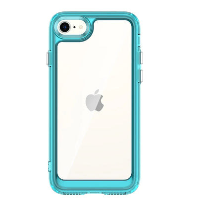 For iphone 17e Case For iphone 17e 16e Cover Coque Funda Hard Translucent Soft Frame Clear Back Phone Case iphone 17e