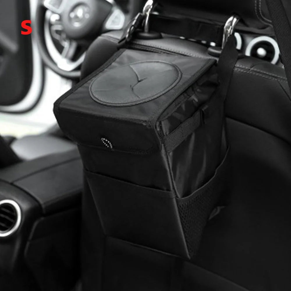 Portable Waterproof Car Trash Can Auto Organizer Garbage Bin Vehicle Accessories for Car
