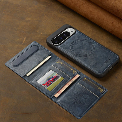 Card holder Phone Case For Google pixel 10 9 8 7 pro XL 8A 9A cover Luxury For Magesafe Magnetic Leather funda wallet cases
