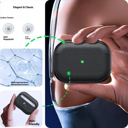 Luxury Soft TPU Earphone Case for Airpods Pro 3 2 2nd Generation Air Pods 5 4 1 3rd Pro3 Pro2 Gen Headphone Cover with Strap