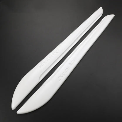 2pcs Car Door Body Front Rear Bumpers Protector Corner Guard Decals Anti Scratch Anti-collision Strips Sticker Car Accessories