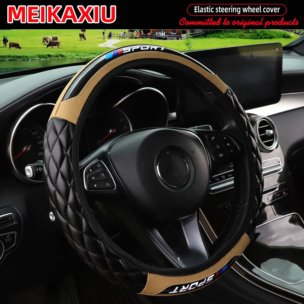 The New Crystal Carbon Fiber Sport Car Comes With a Universal Disc Cover Without Inner Ring for All Seasons