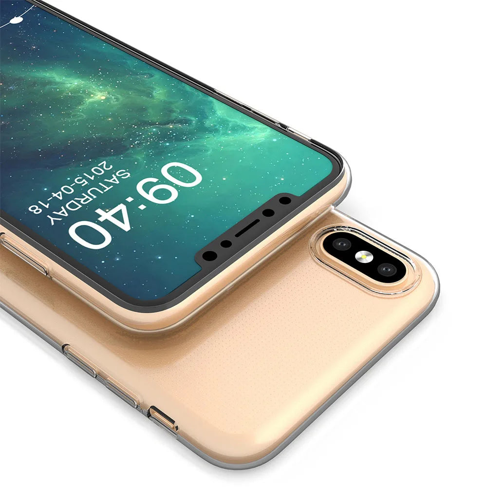 High Quality Clear TPU Soft Case For iPhone X XS XR MAX 11 12 13 14 Pro Max 6 6S 7 8 Plus 5S SE  Transparent Phone Cover Cases