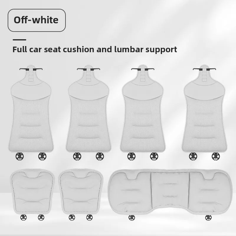 Universal Perforated Nappa Leather Car Seat Cover Luxury Sedan SUV Breathable Comfortable Cloud Cotton Cushions Car Seat Cover