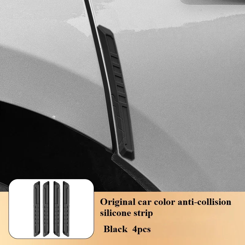 For Xpeng G6/G9 Car Door Anti-collision Strip Anti Scratch Silicone Shock Absorbing Protective Sticker Car Modification Supplies