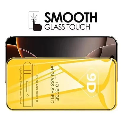 1-5PCS 9D Full Cover Tempered Glass For iPhone 17 16 15 11 12 13 14 18 Pro Max 16E Screen Protector For iPhone 13 Mini XR XS Max