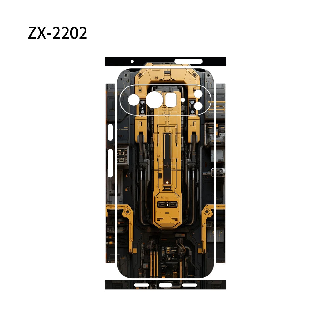 Skin Wrap Sticker for Google Pixel 10 9 8 7 6 Pro Back Screen Protector Film Cover Case Macaroon Wrap Matte Sticker