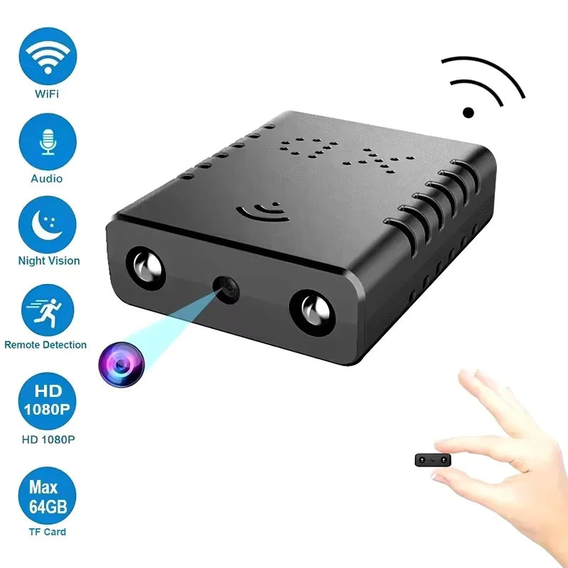 XD Mini Camera Full HD 4K WiFi Night Vision Remote Security Monitoring Home Protection Waterproof Video Recorder