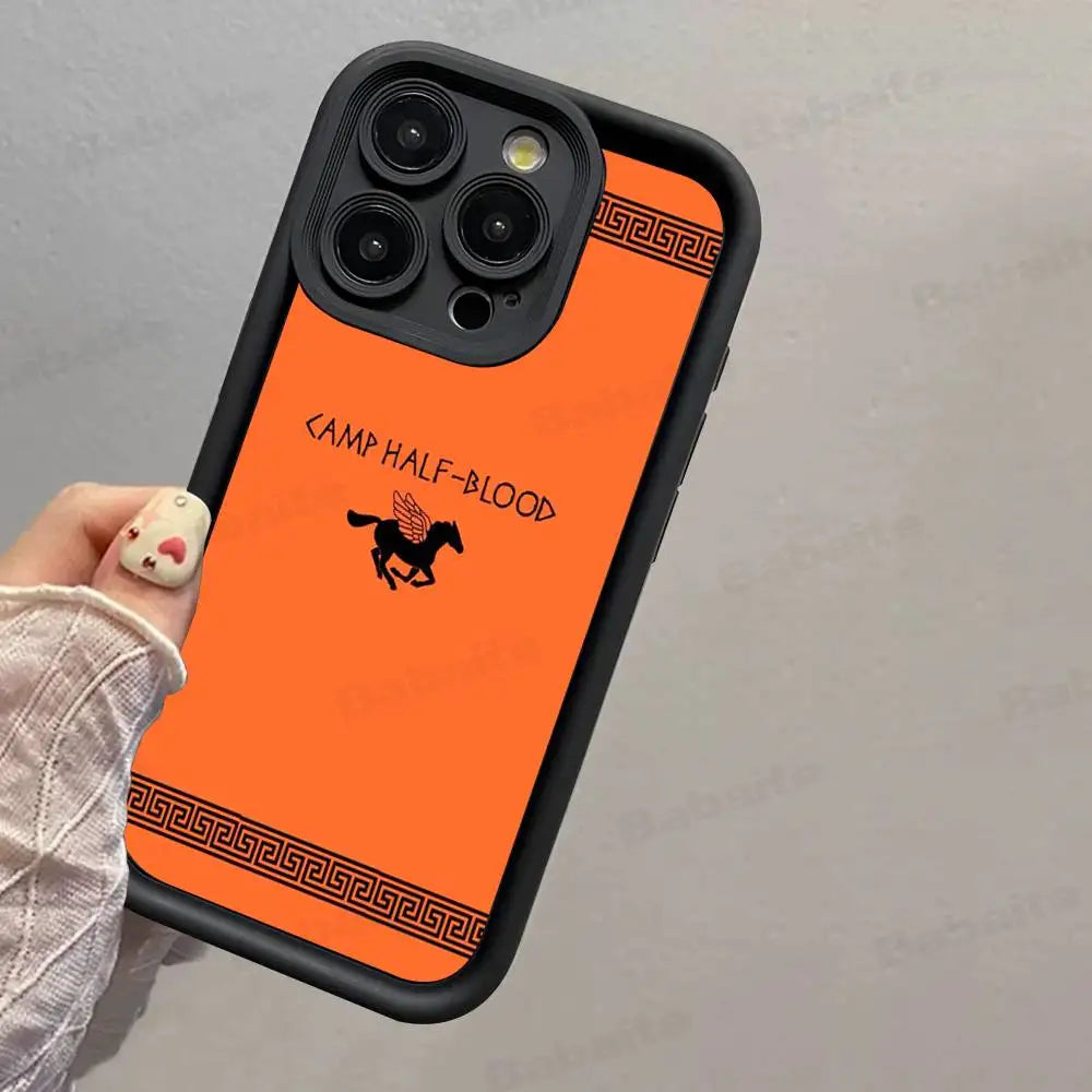 P-Percy J-Jackson Poseidon Camp Phone Case For iPhone 11 12 13 14 15 16 17 Pro Max Plus Shockproof Protecti Case