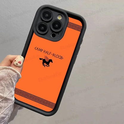 P-Percy J-Jackson Poseidon Camp Phone Case For iPhone 11 12 13 14 15 16 17 Pro Max Plus Shockproof Protecti Case