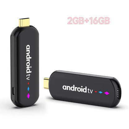 Amlogic S905l3 Android 14.0 H96 Max TV Stick Quad Core 4K Video WiFi Voice Assistant Remote 2GB 16GB Media Player Smart TV Box