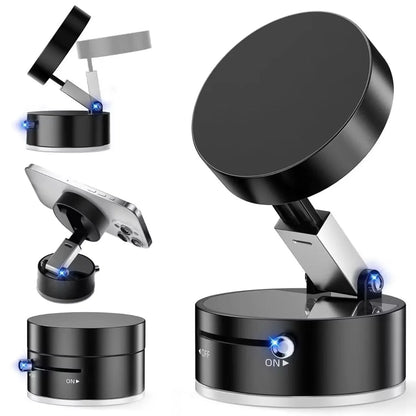 Car mobile phone magnetic Stand 2025 New type suction cup vacuum adsorption car special fixed mobile phone stand