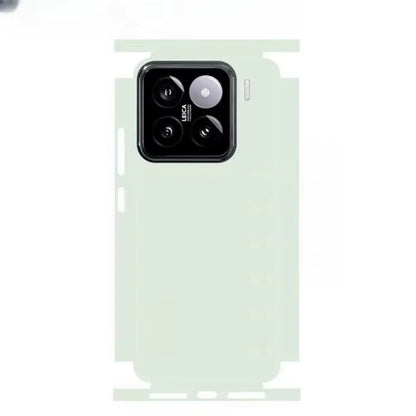 Plain Color Pattern Matte Film Skin Phone Back+Sides Sticker For XIAOMI 15 14 13 Ultra 14 Pro Redmi Note 13 12 Full CoverWrap