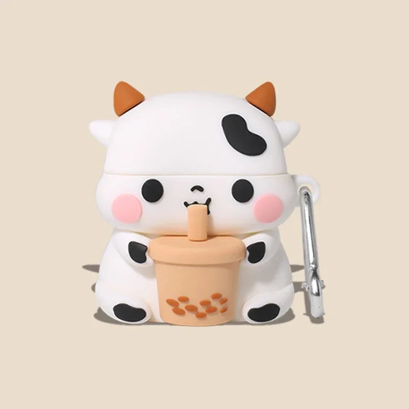 3D Chocolate Cookies Bread Case For AirPods 1 2 3 4 Pro Cartoon Cute Earphone Case For AirPods Pro 2 Silicone Soft Cover