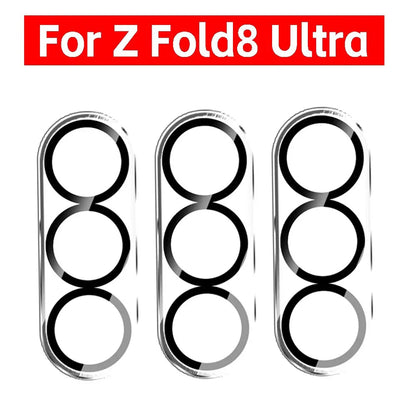 5-1Pcs Tempered Glass Camera Lens Film for Samsung Galaxy Z Fold 8 9H Anti-scratch Protective Film for Z Fold 8 Ultra Lens Film