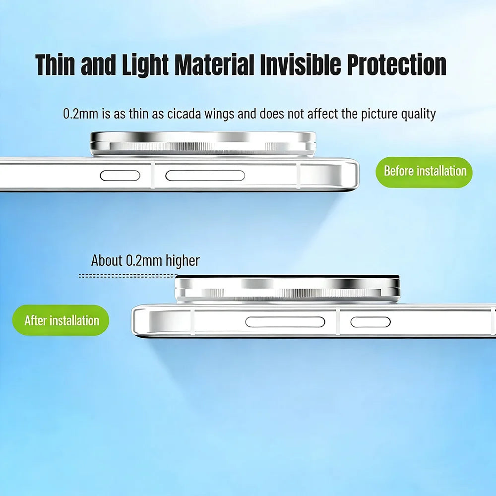 3pcs Lens Protector For OPPO Findx9/Findx8 Pro/Ultra Find X9 Pro X7 X8 Ultra X8S Plus X8S+ Reno13 Pro Camera Lens Back AR Cover