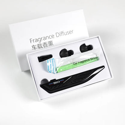 Car Freshener Kit Manufacturers Perfume Car Hanging Air Freshener Car Fragrance Diffuser For BMW 50th Anniversary