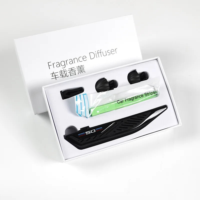 Car Freshener Kit Manufacturers Perfume Car Hanging Air Freshener Car Fragrance Diffuser For BMW 50th Anniversary