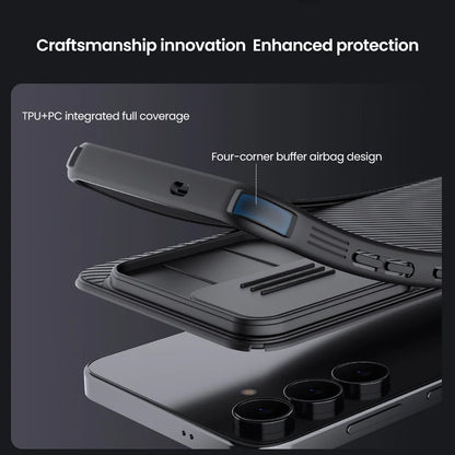 Case for Samsung S25 Ultra S24 FE S22 S23 S26 Plus Edge Nillkin CamShield Pro Lens Protection Cover