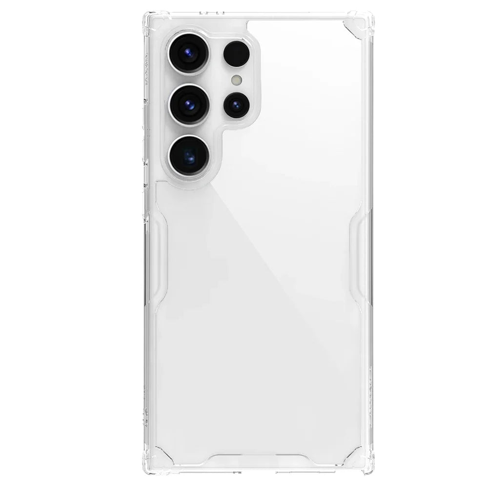 Nillkin for Samsung Galaxy S26 Ultra S26 Plus S25 Ultra S24 Ultra S23 Ultra TPU + PC Silicone Soft Transparent Phone Case
